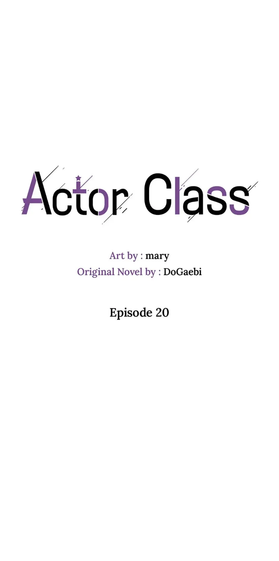 Actor Class Chapter 20 page 2