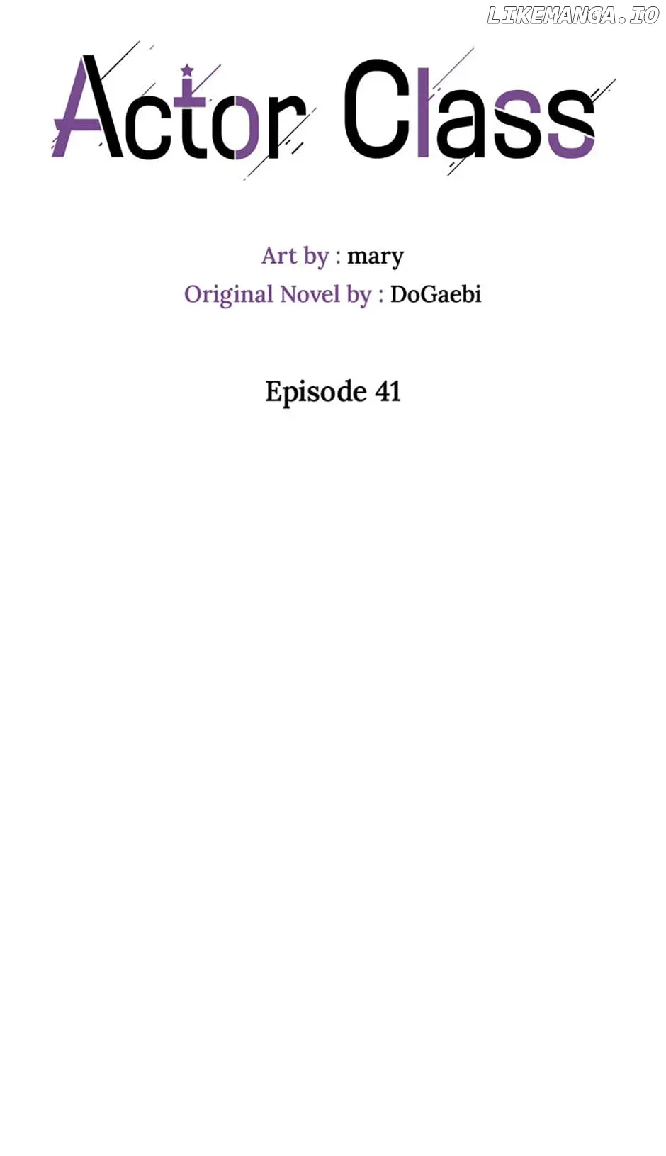 Actor Class Chapter 41 page 13