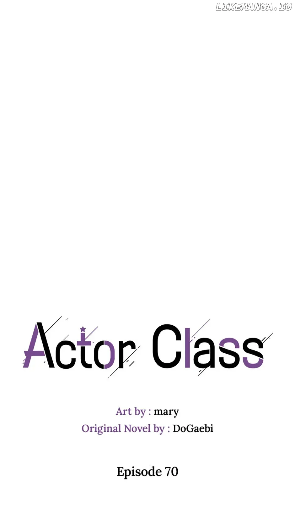 Actor Class Chapter 70 page 13