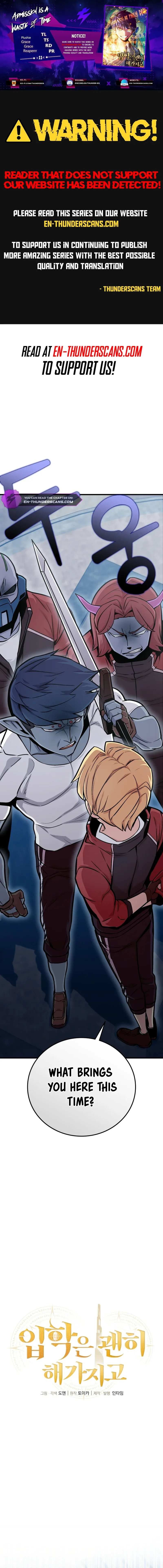 Admission is a Waste of Time Chapter 11 page 2