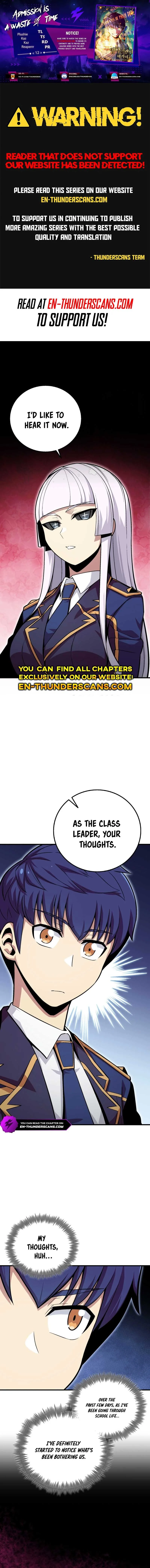 Admission is a Waste of Time Chapter 12 page 2