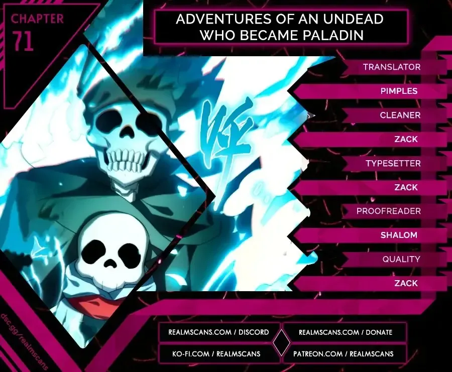 Adventures of an Undead Who Became Paladin Chapter 71 page 2