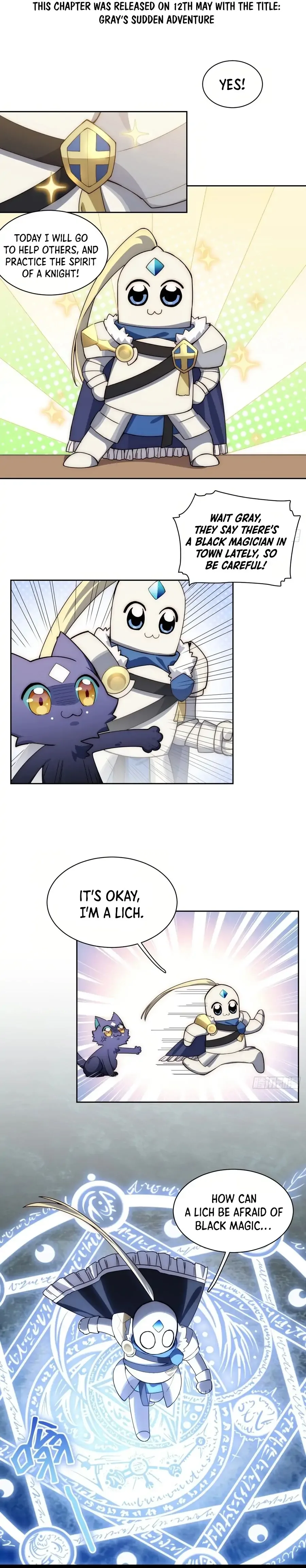 Adventures of an Undead Who Became Paladin Chapter 80.1 page 3