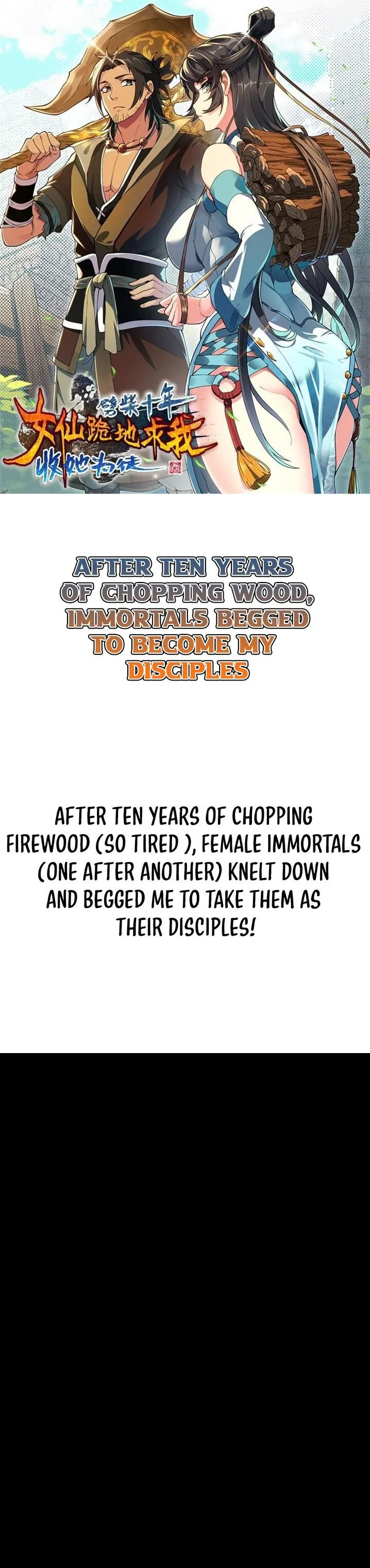 After Ten Years of Chopping Wood, Immortals Begged To Become My Disciples Chapter 0 page 2
