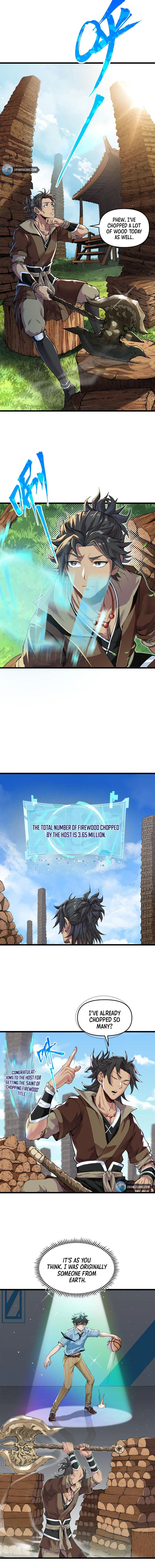 After Ten Years of Chopping Wood, Immortals Begged To Become My Disciples Chapter 1 page 3