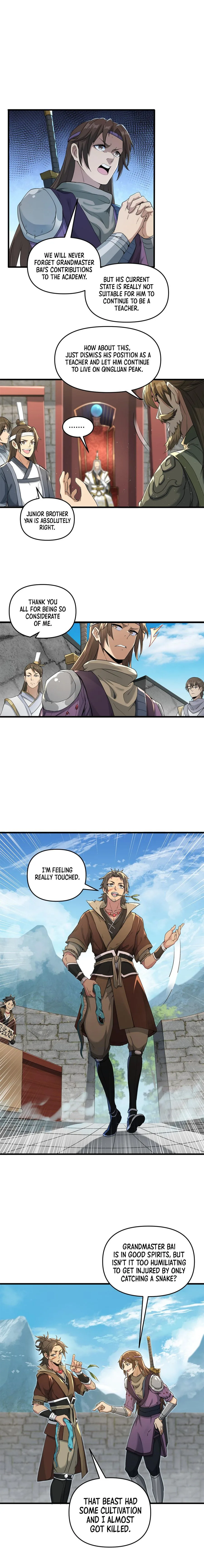 After Ten Years of Chopping Wood, Immortals Begged To Become My Disciples Chapter 1 page 8