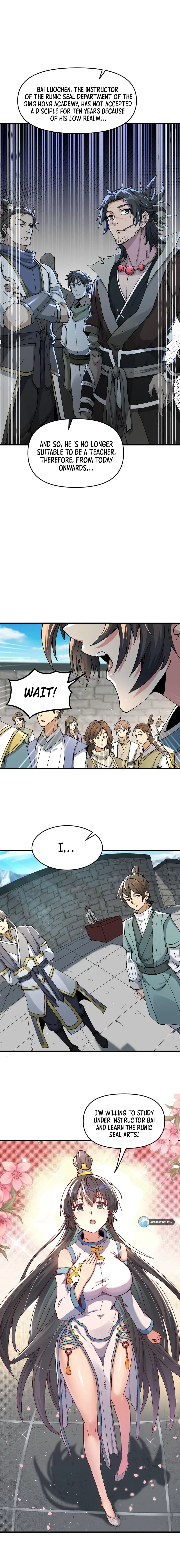 After Ten Years of Chopping Wood, Immortals Begged To Become My Disciples Chapter 1 page 12