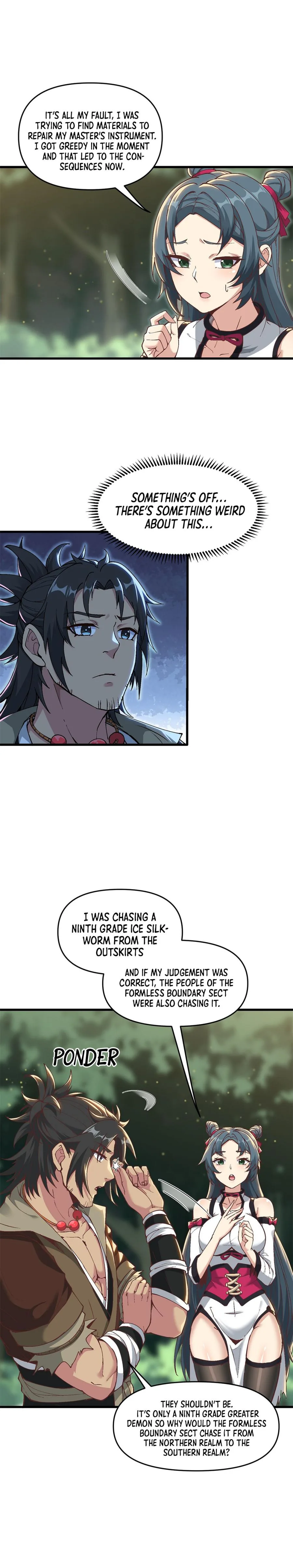After Ten Years of Chopping Wood, Immortals Begged To Become My Disciples Chapter 7 page 3