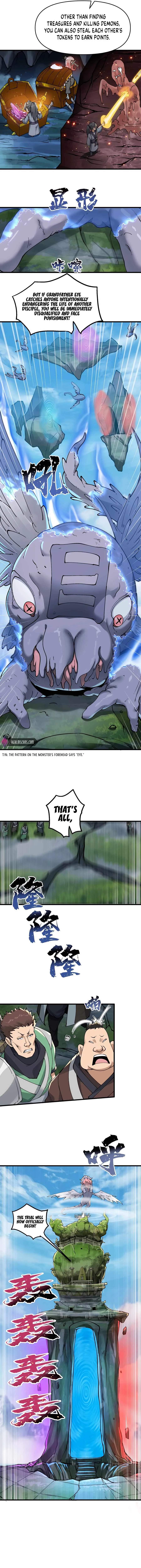 After Ten Years of Chopping Wood, Immortals Begged To Become My Disciples Chapter 10 page 11