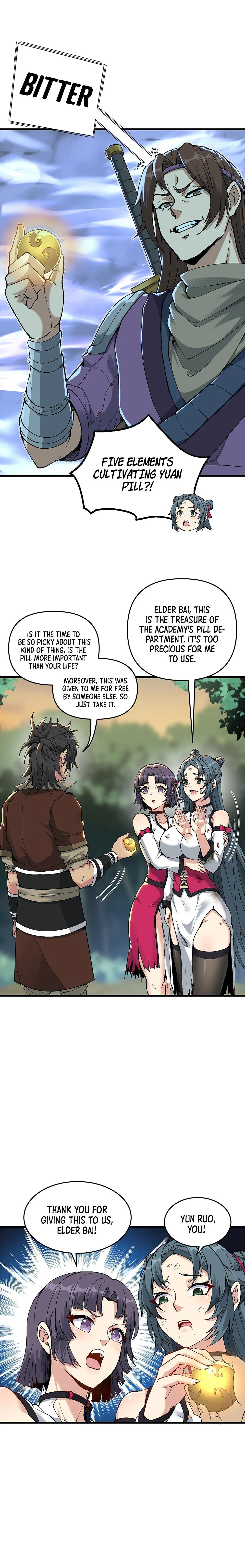 After Ten Years of Chopping Wood, Immortals Begged To Become My Disciples Chapter 6 page 21