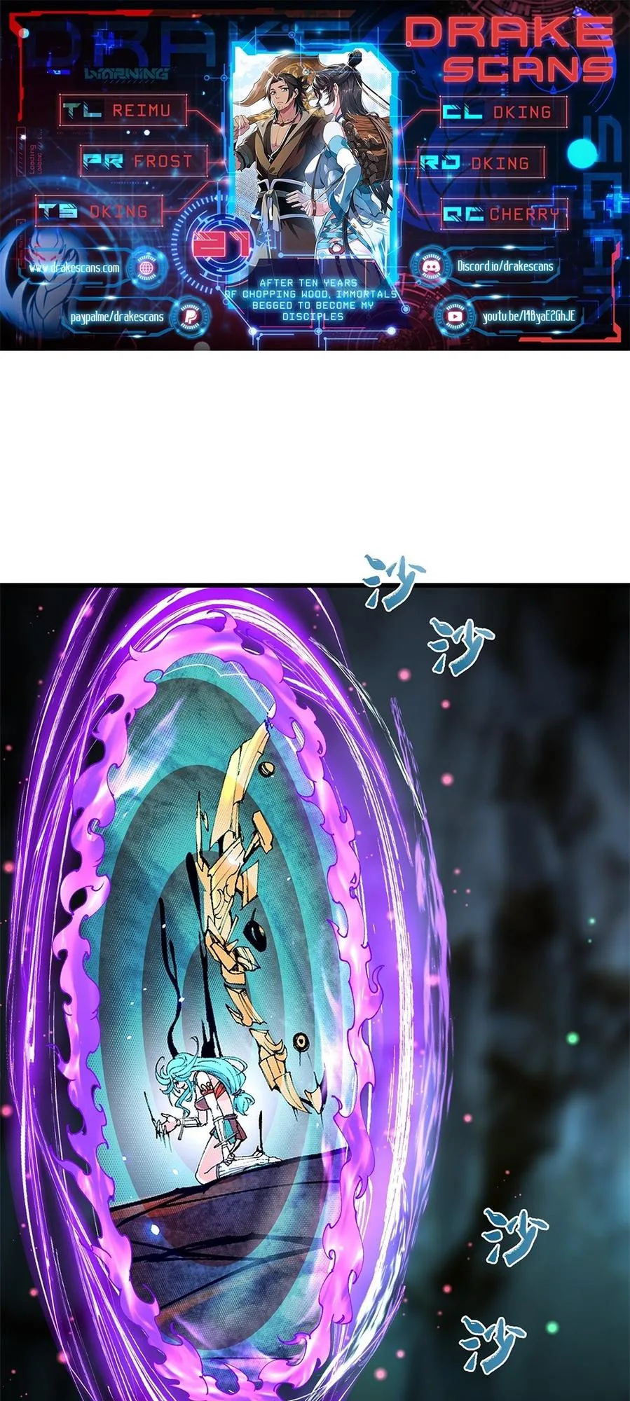After Ten Years of Chopping Wood, Immortals Begged To Become My Disciples Chapter 21 page 2