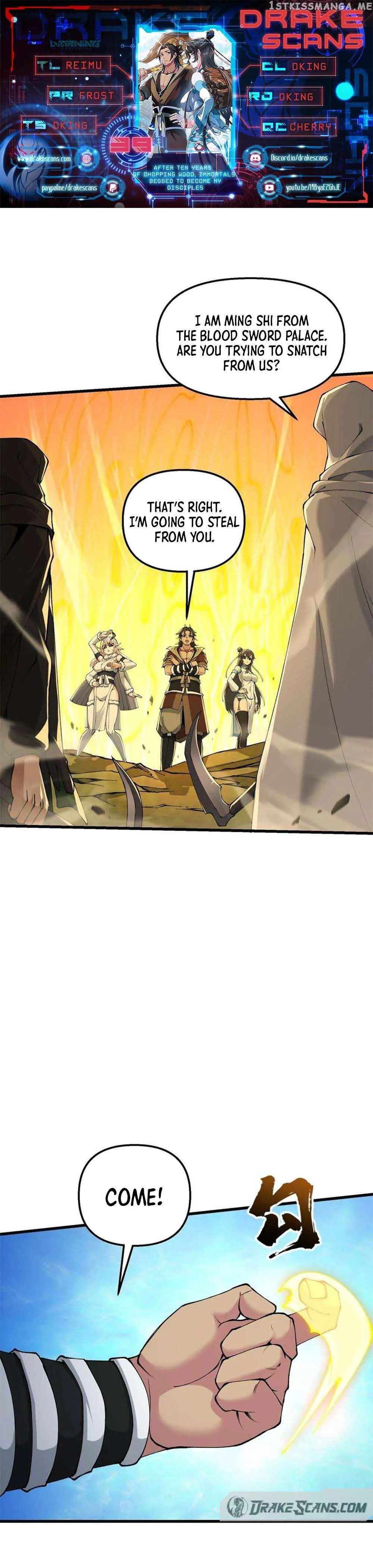 After Ten Years of Chopping Wood, Immortals Begged To Become My Disciples Chapter 39 page 2