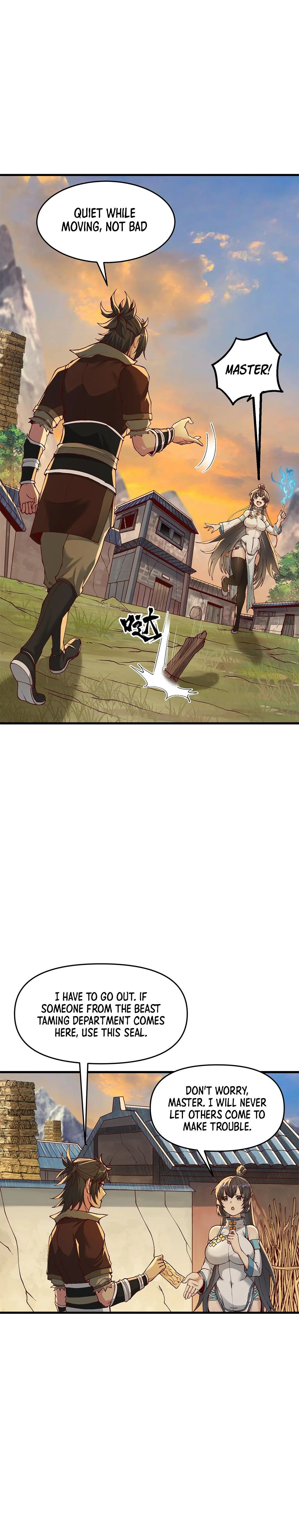 After Ten Years of Chopping Wood, Immortals Begged To Become My Disciples Chapter 5 page 21