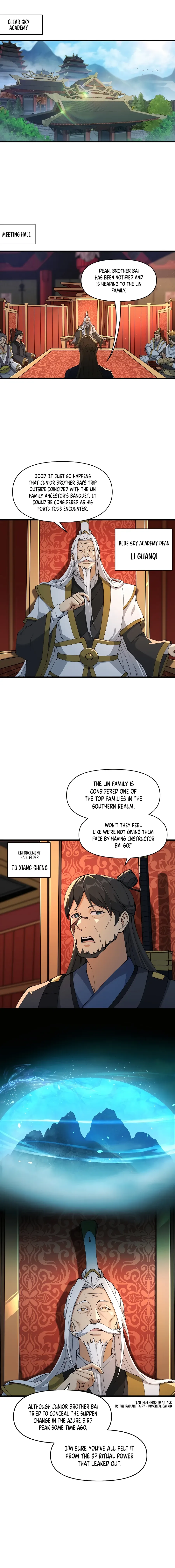 After Ten Years of Chopping Wood, Immortals Begged To Become My Disciples Chapter 43 page 2