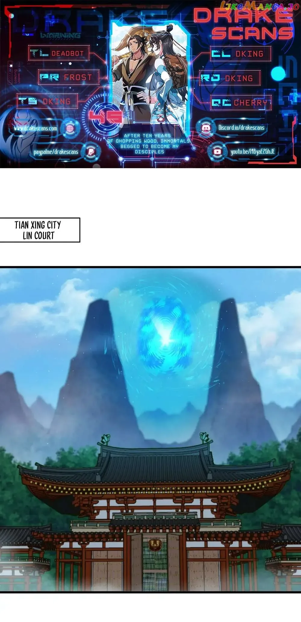 After Ten Years of Chopping Wood, Immortals Begged To Become My Disciples Chapter 45 page 2