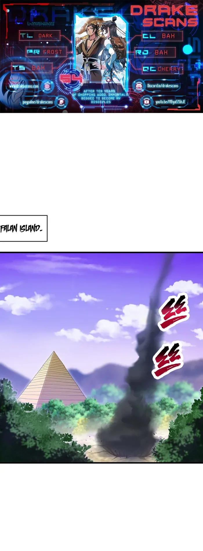 After Ten Years of Chopping Wood, Immortals Begged To Become My Disciples Chapter 54 page 2