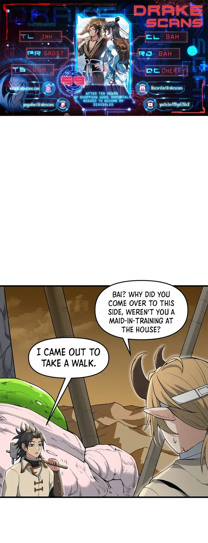 After Ten Years of Chopping Wood, Immortals Begged To Become My Disciples Chapter 59 page 2