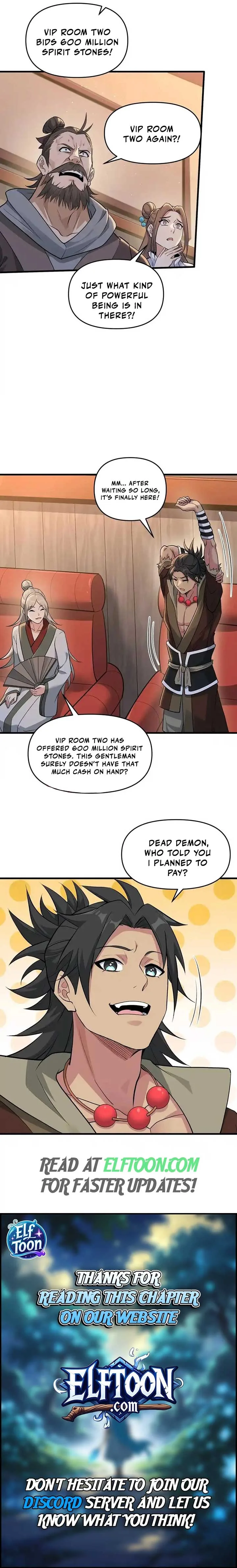 After Ten Years of Chopping Wood, Immortals Begged To Become My Disciples Chapter 74 page 9