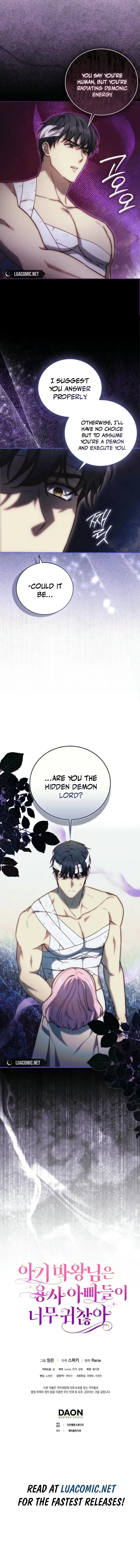 The Baby Demon King Finds The hero Dads Way Too Annoying Chapter 2 page 18