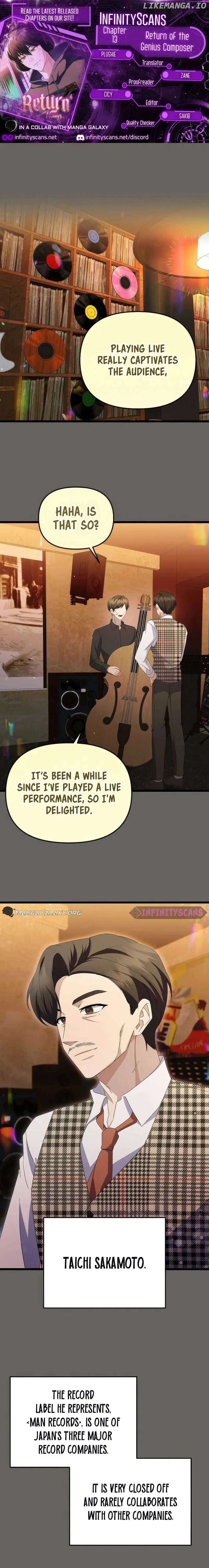 The Crazy Genius Composer Returns Chapter 13 page 2