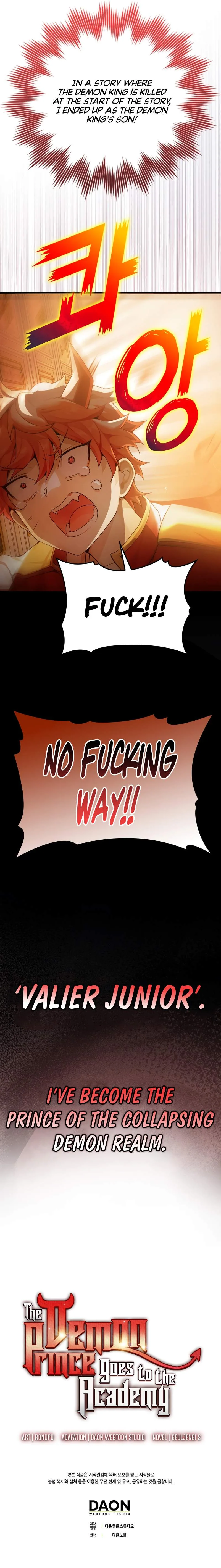 The Demon Prince goes to the Academy Chapter 1 page 19