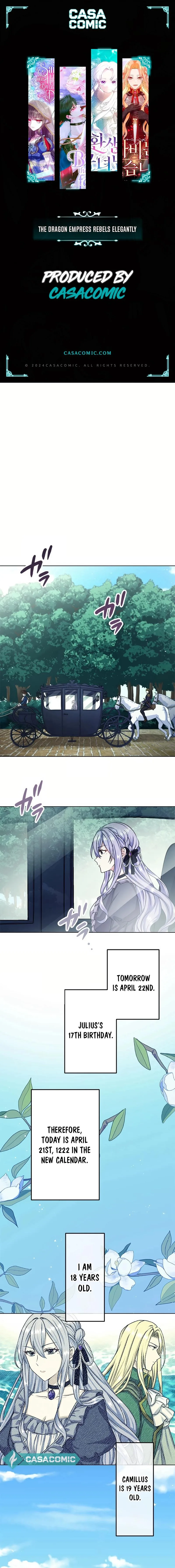 The Dragon Empress Rebels Elegantly Chapter 3 page 2