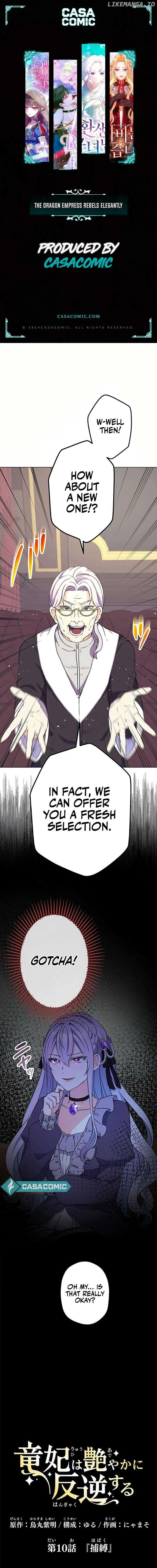 The Dragon Empress Rebels Elegantly Chapter 10 page 2