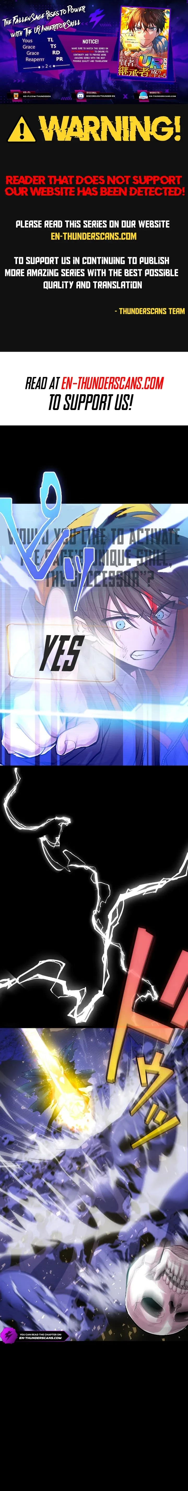 The Fallen Sage Rises to Power with the UR Inheritor Skill Chapter 2 page 2