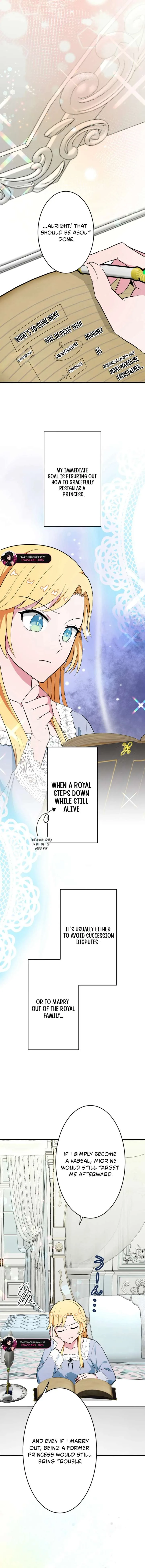 The Fake Princess Doesn’t Want to Die, So She Founds a Nation Chapter 3 page 5
