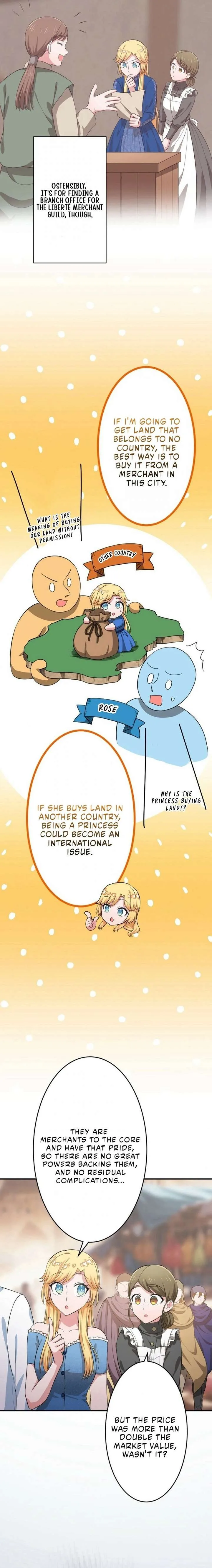 The Fake Princess Doesn’t Want to Die, So She Founds a Nation Chapter 18 page 6
