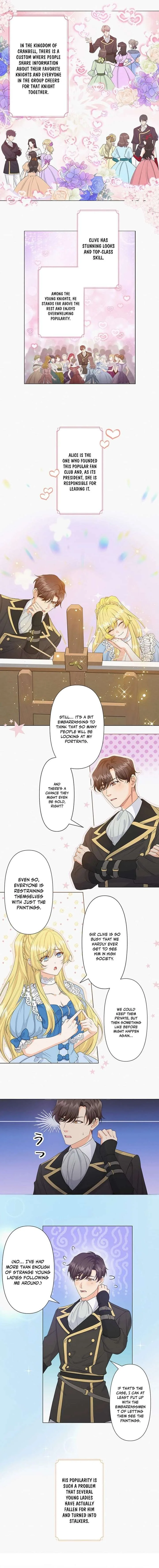 The Holy-Sword Lady’s Glorious Stan Life: I’ll Protect My Beloved Knight with All I’ve Got Chapter 1 page 6