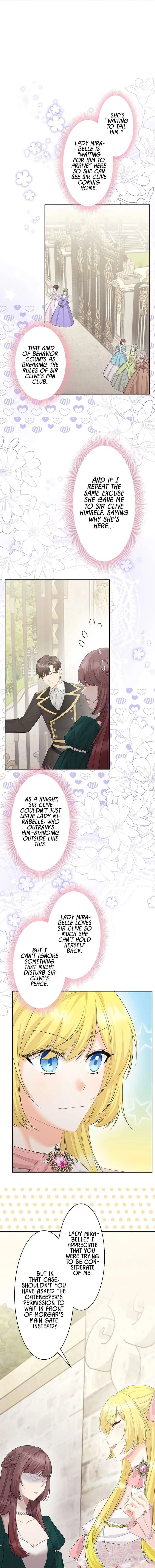 The Holy-Sword Lady’s Glorious Stan Life: I’ll Protect My Beloved Knight with All I’ve Got Chapter 3 page 11