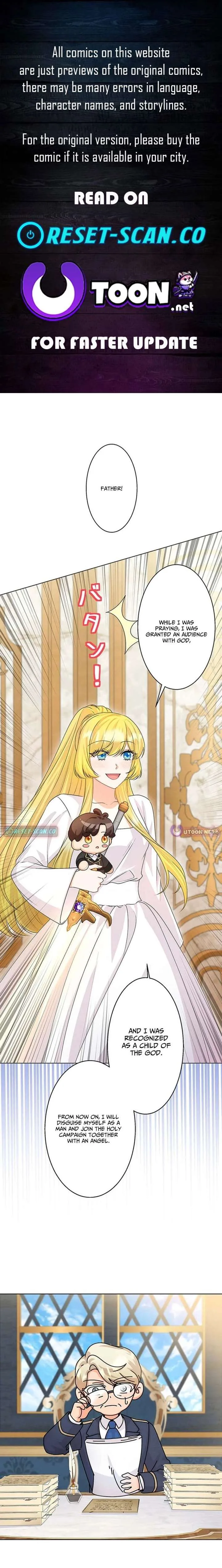 The Holy-Sword Lady’s Glorious Stan Life: I’ll Protect My Beloved Knight with All I’ve Got Chapter 9 page 1