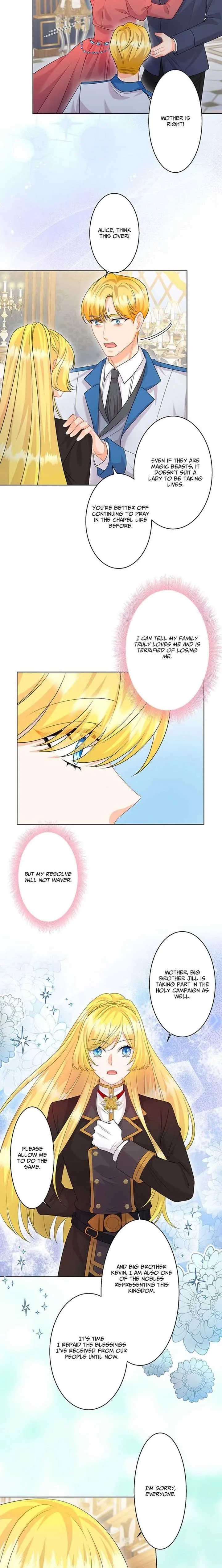 The Holy-Sword Lady’s Glorious Stan Life: I’ll Protect My Beloved Knight with All I’ve Got Chapter 9 page 14