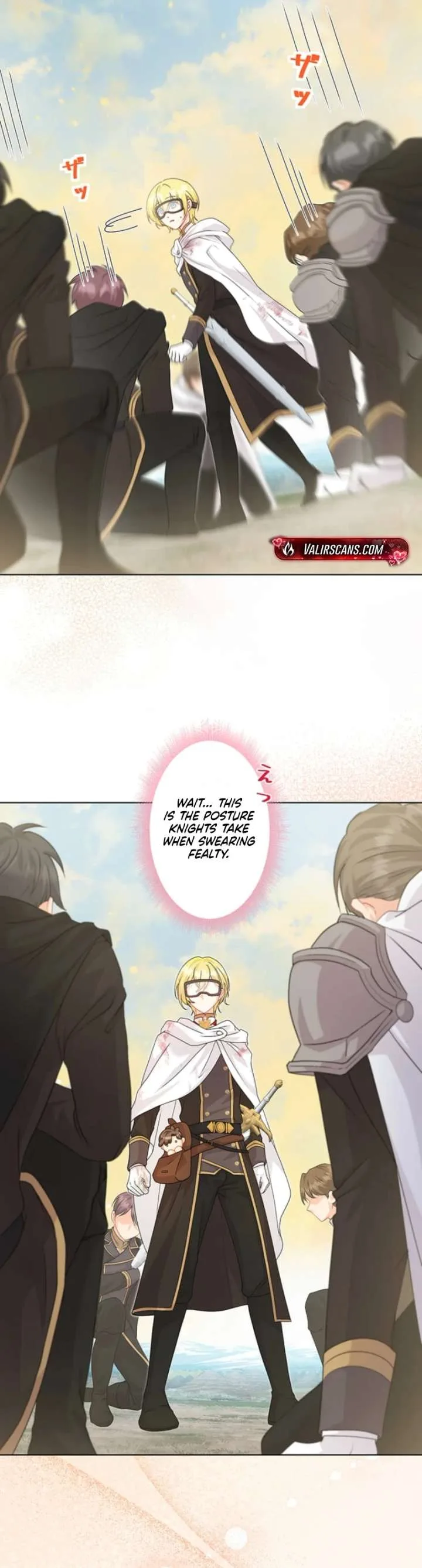 The Holy-Sword Lady’s Glorious Stan Life: I’ll Protect My Beloved Knight with All I’ve Got Chapter 13 page 7
