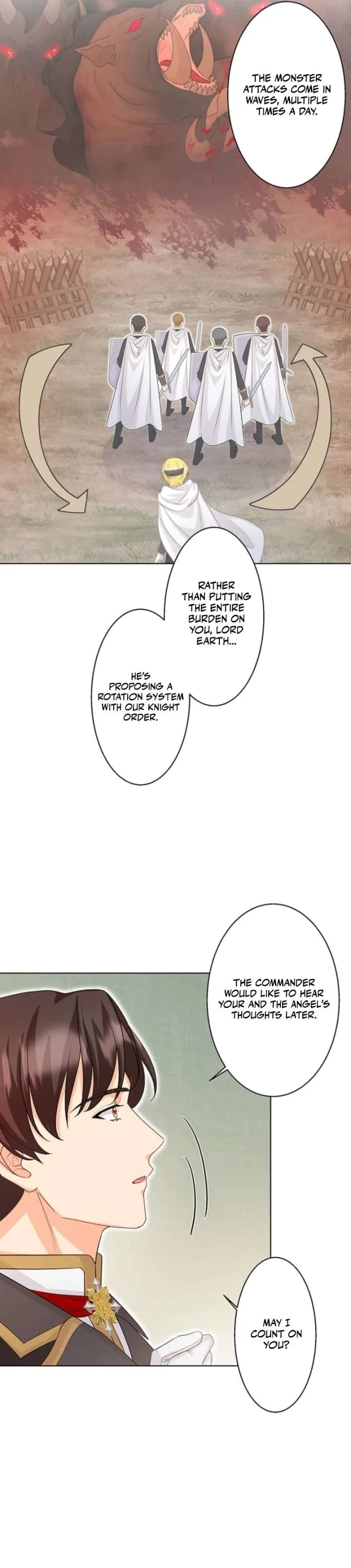 The Holy-Sword Lady’s Glorious Stan Life: I’ll Protect My Beloved Knight with All I’ve Got Chapter 14 page 22