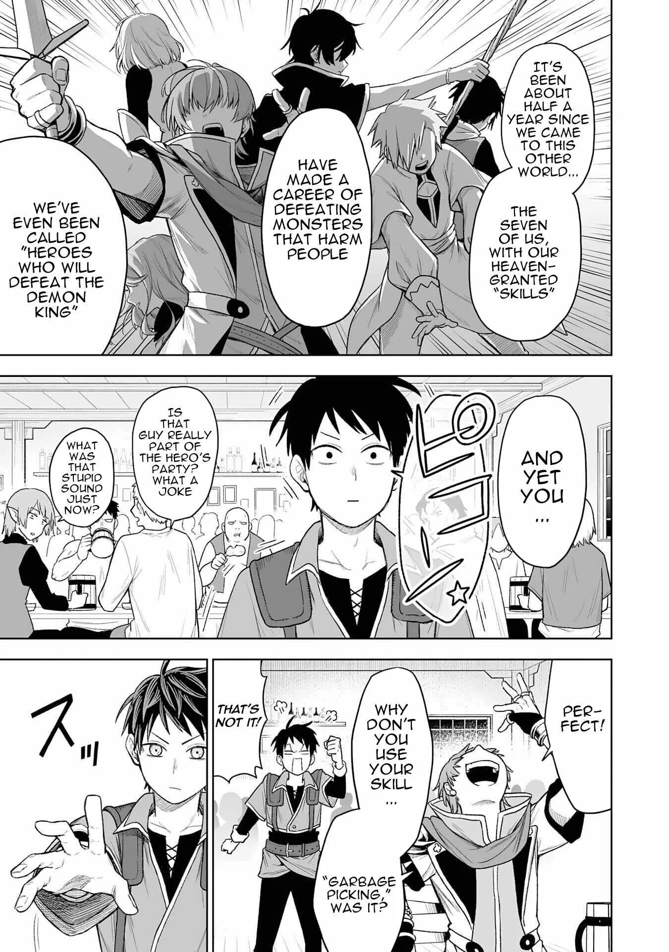The Overpowered Cursed Magic Sword I Got From My "Junk Collection" Skill Is Too Strong ~I Was Thrown Away as Useless, but I'll Rise up With the World's Discarded Items~ Chapter 1 page 6