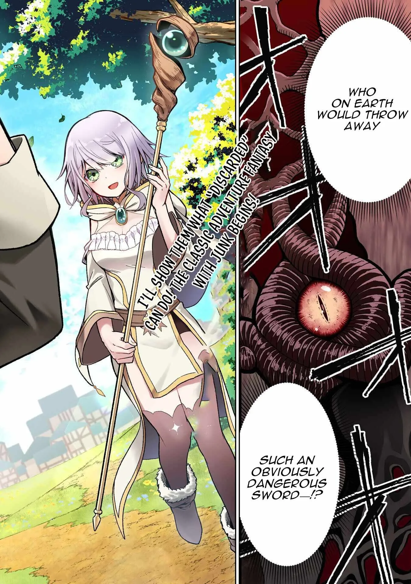 The Overpowered Cursed Magic Sword I Got From My "Junk Collection" Skill Is Too Strong ~I Was Thrown Away as Useless, but I'll Rise up With the World's Discarded Items~ Chapter 1 page 3