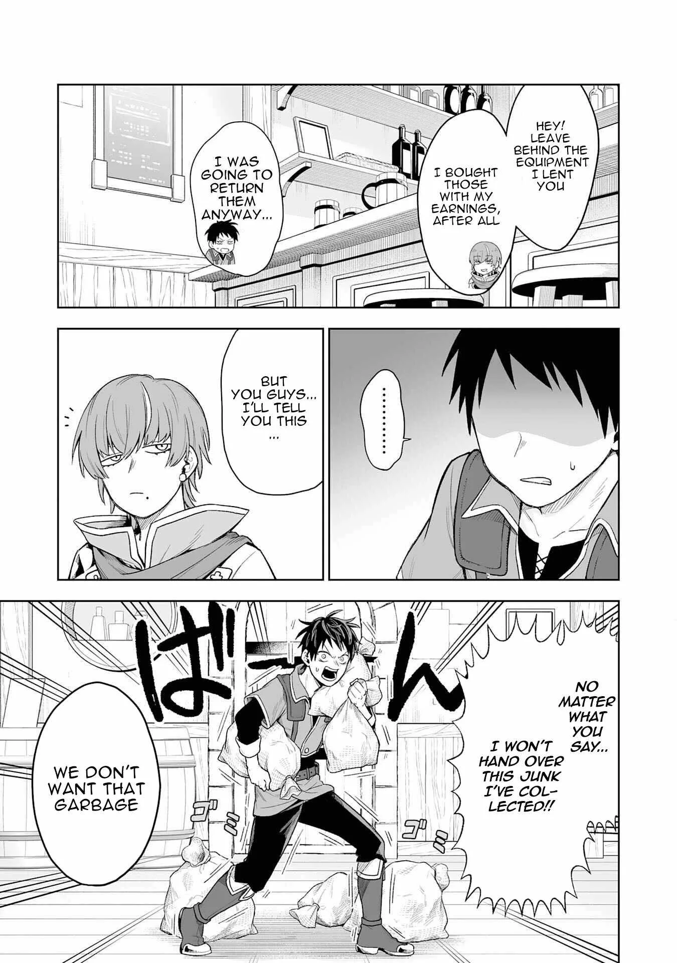The Overpowered Cursed Magic Sword I Got From My "Junk Collection" Skill Is Too Strong ~I Was Thrown Away as Useless, but I'll Rise up With the World's Discarded Items~ Chapter 1 page 10