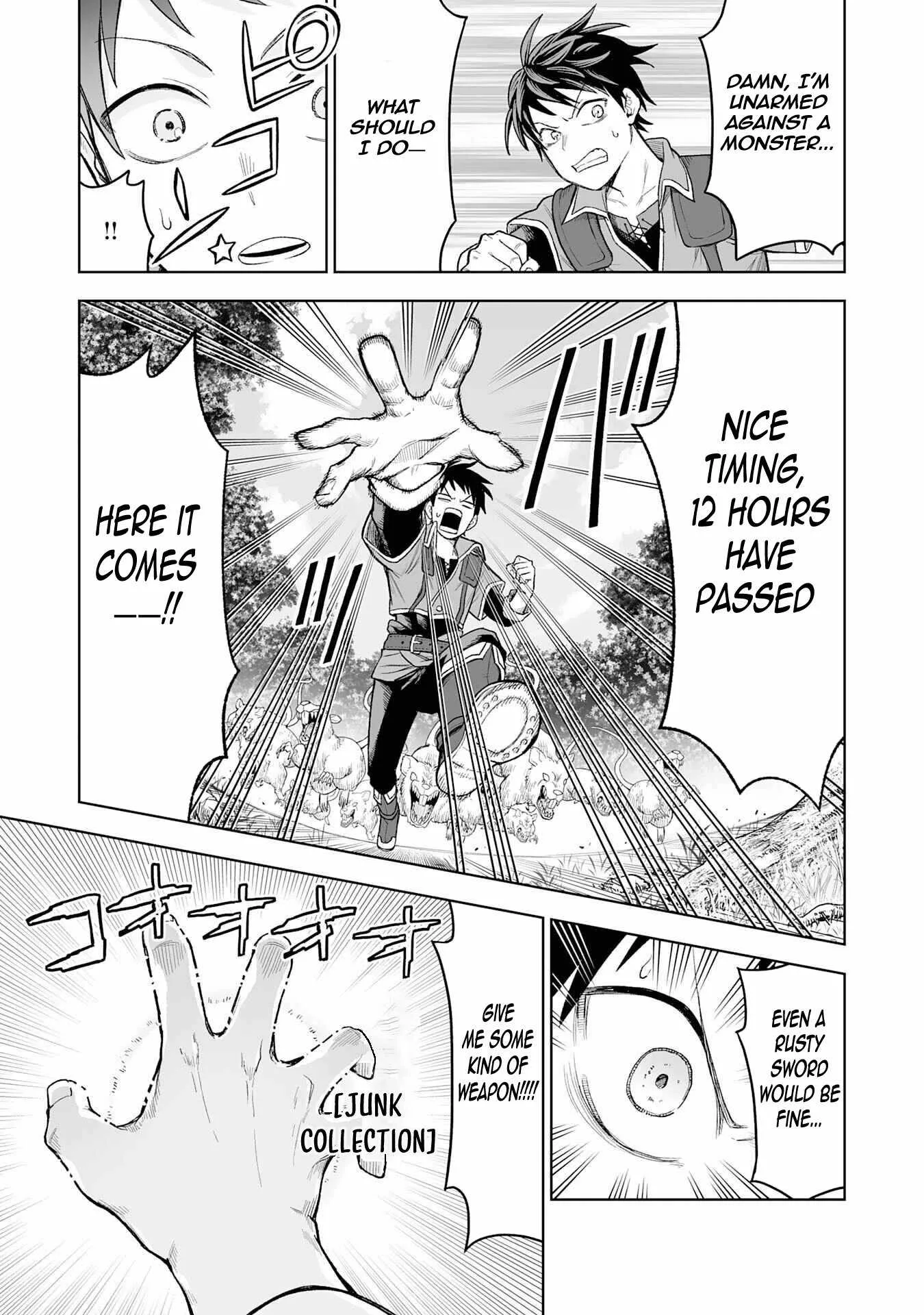 The Overpowered Cursed Magic Sword I Got From My "Junk Collection" Skill Is Too Strong ~I Was Thrown Away as Useless, but I'll Rise up With the World's Discarded Items~ Chapter 1 page 22