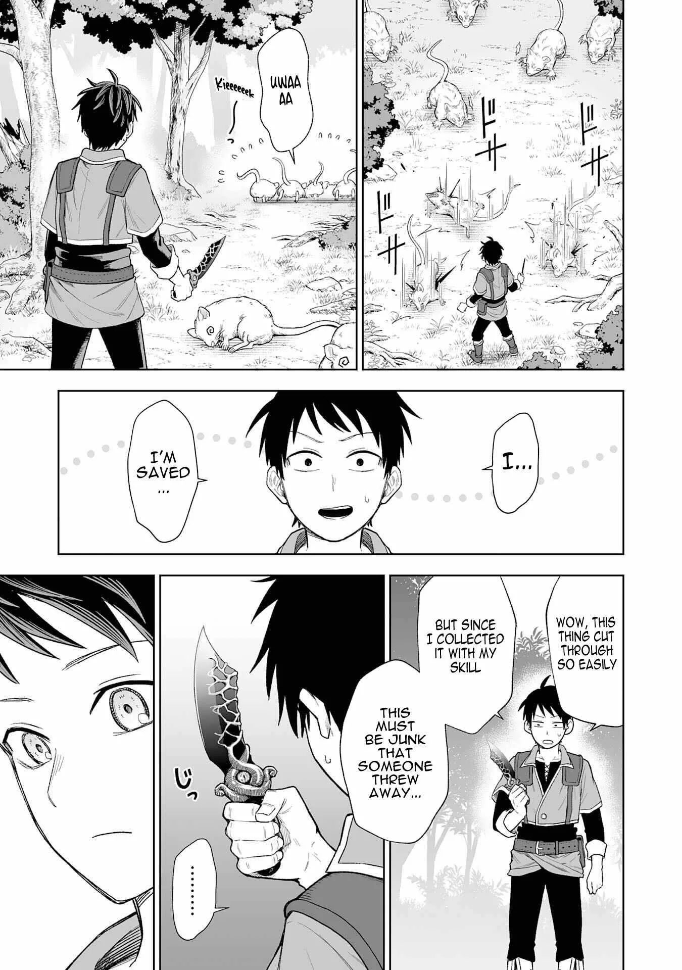 The Overpowered Cursed Magic Sword I Got From My "Junk Collection" Skill Is Too Strong ~I Was Thrown Away as Useless, but I'll Rise up With the World's Discarded Items~ Chapter 1 page 26