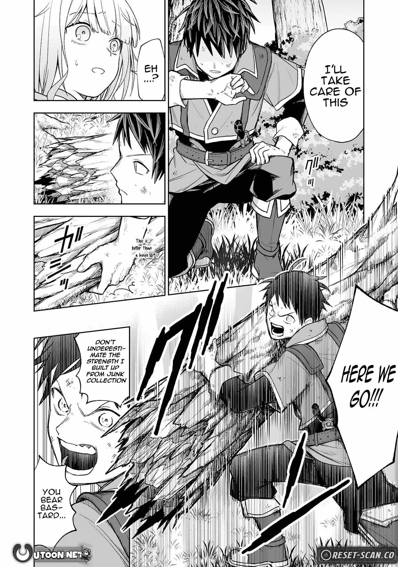 The Overpowered Cursed Magic Sword I Got From My "Junk Collection" Skill Is Too Strong ~I Was Thrown Away as Useless, but I'll Rise up With the World's Discarded Items~ Chapter 1 page 33
