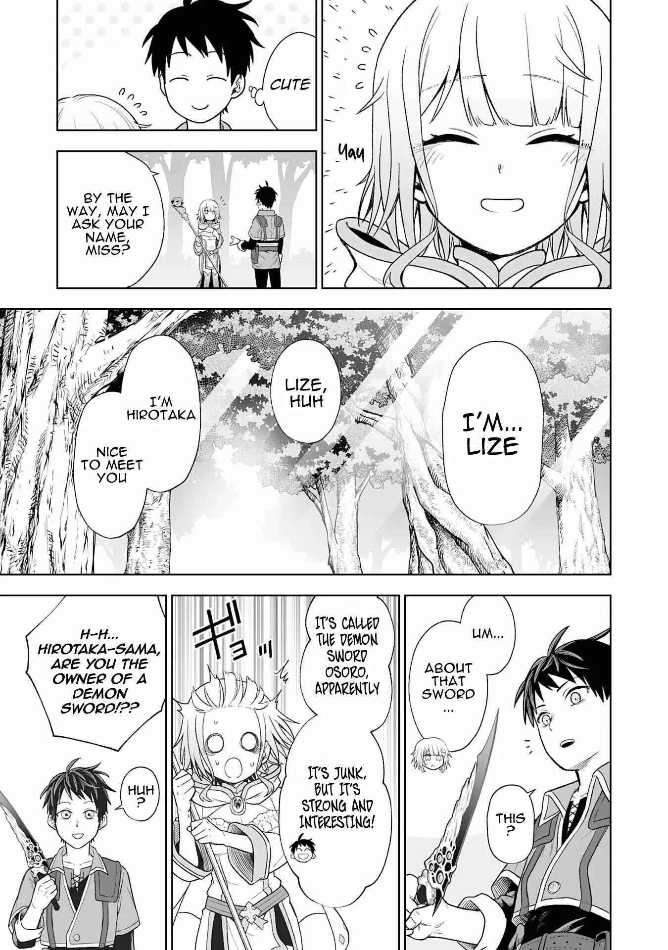 The Overpowered Cursed Magic Sword I Got From My "Junk Collection" Skill Is Too Strong ~I Was Thrown Away as Useless, but I'll Rise up With the World's Discarded Items~ Chapter 1 page 48