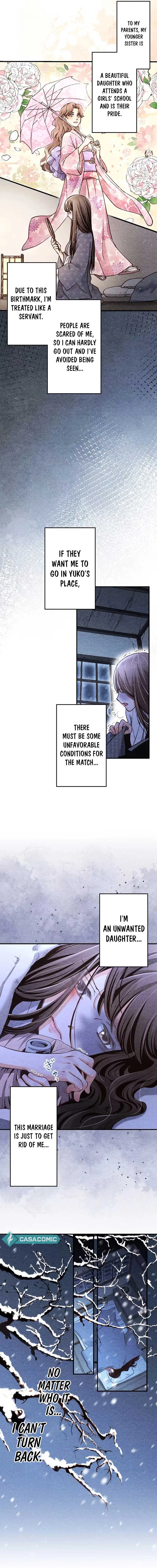 The Oboro Bride a fleeting Engagement Blue and Sweet Chapter 1 page 6