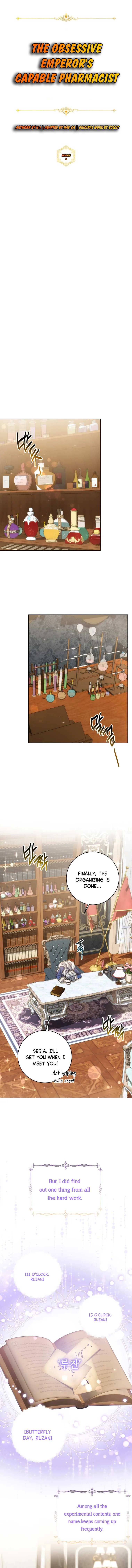 The Obsessive Emperor’s Capable Pharmacist Chapter 8 page 6