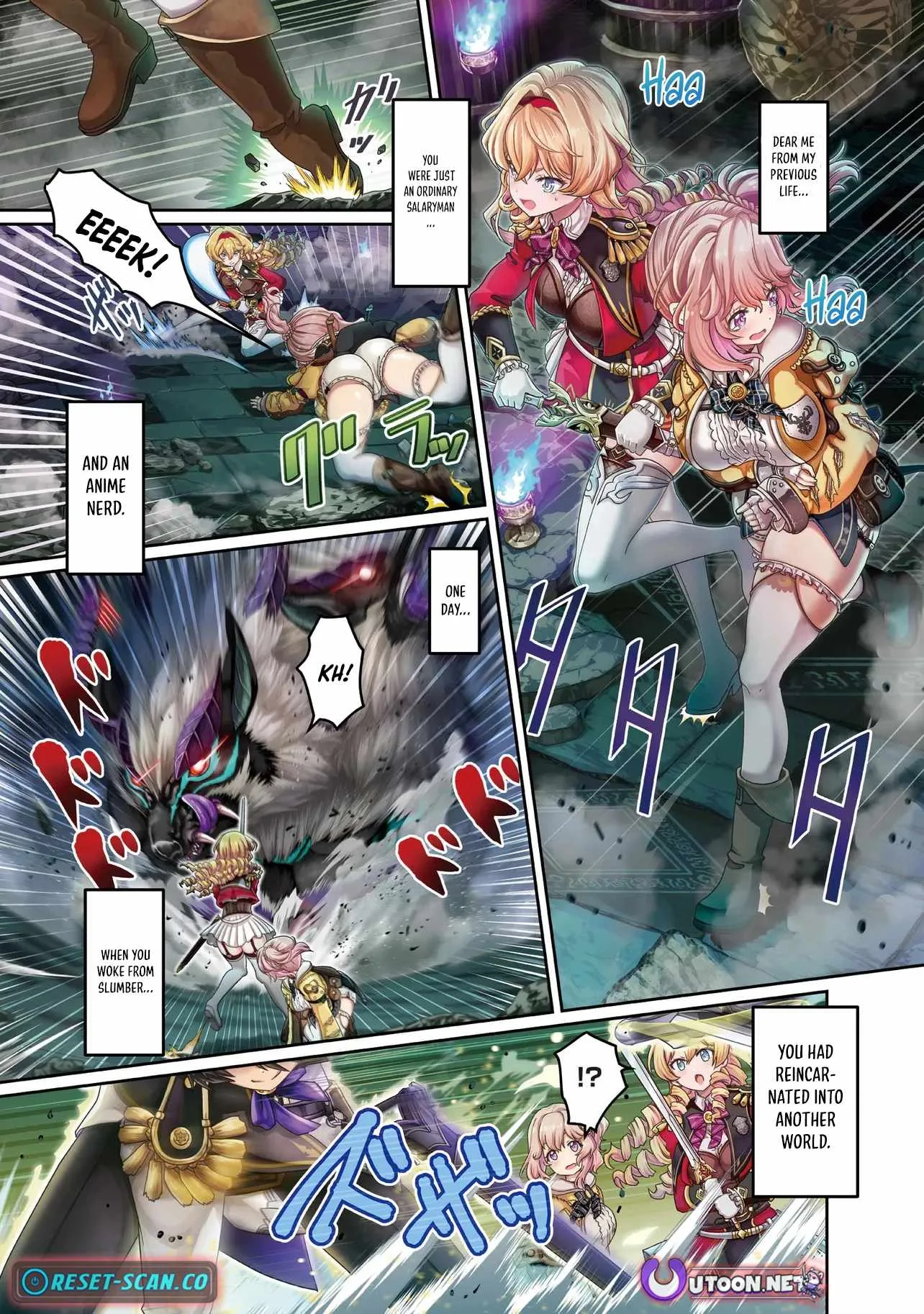 I May Just Be a Mob Character, but I'll Aim to Be the Strongest! ~Reincarnated Into a Game World, I Strive for Power on My Terms~ Chapter 1 page 2