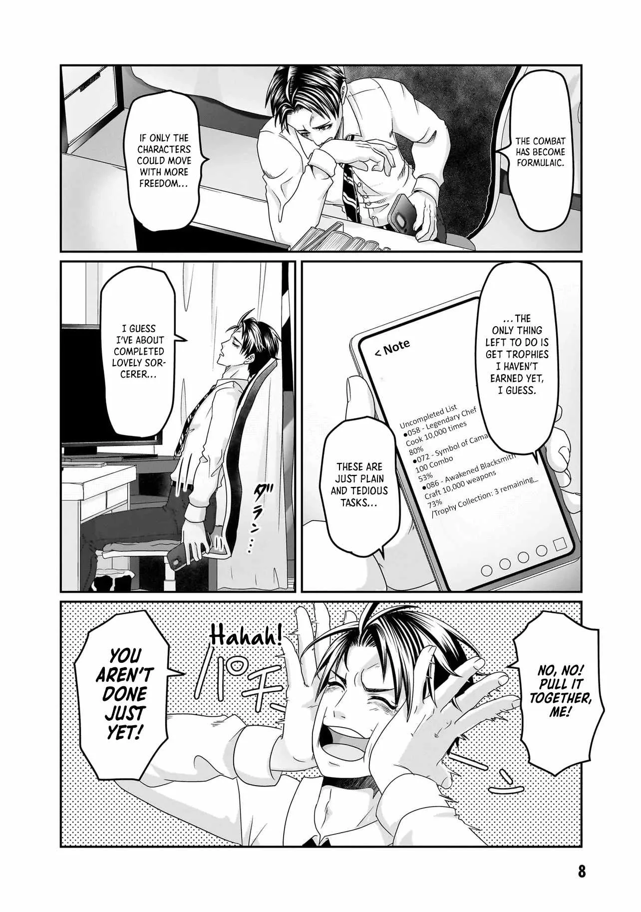I May Just Be a Mob Character, but I'll Aim to Be the Strongest! ~Reincarnated Into a Game World, I Strive for Power on My Terms~ Chapter 1 page 8