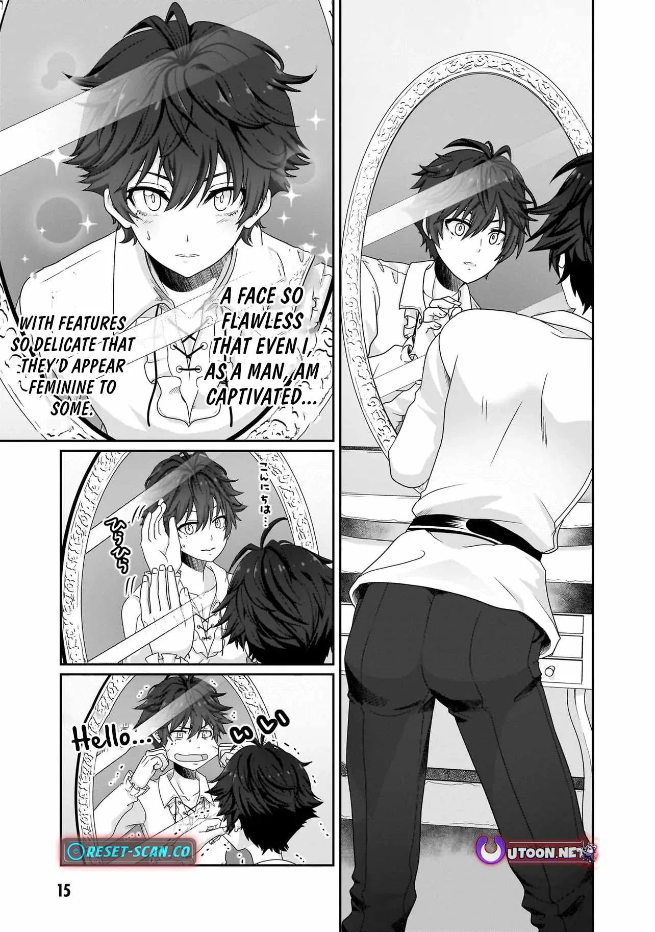 I May Just Be a Mob Character, but I'll Aim to Be the Strongest! ~Reincarnated Into a Game World, I Strive for Power on My Terms~ Chapter 1 page 15