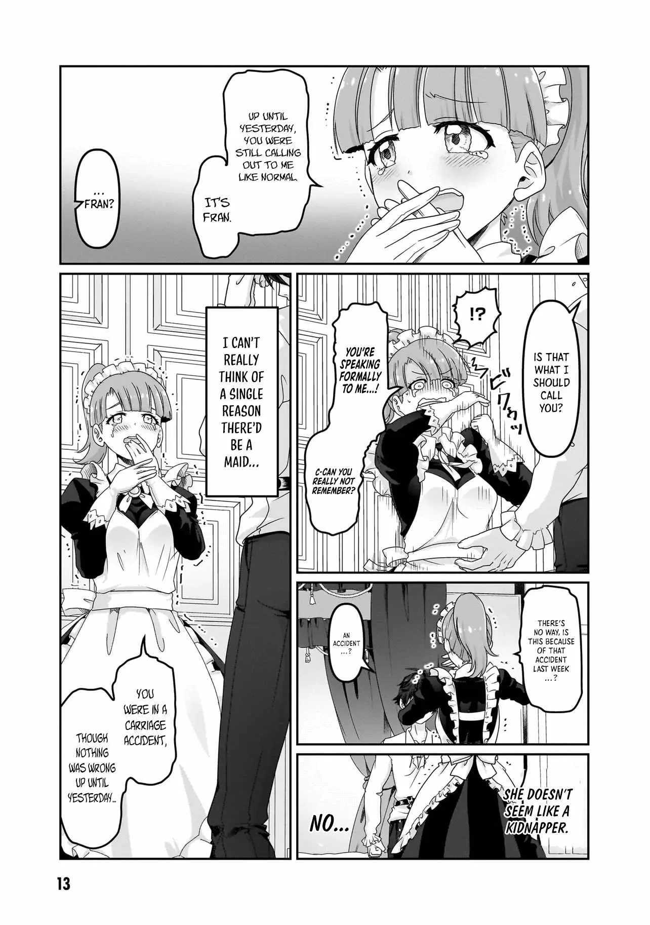 I May Just Be a Mob Character, but I'll Aim to Be the Strongest! ~Reincarnated Into a Game World, I Strive for Power on My Terms~ Chapter 1 page 13