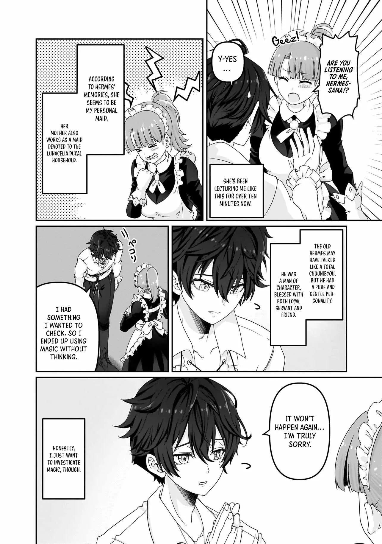 I May Just Be a Mob Character, but I'll Aim to Be the Strongest! ~Reincarnated Into a Game World, I Strive for Power on My Terms~ Chapter 2.1 page 3